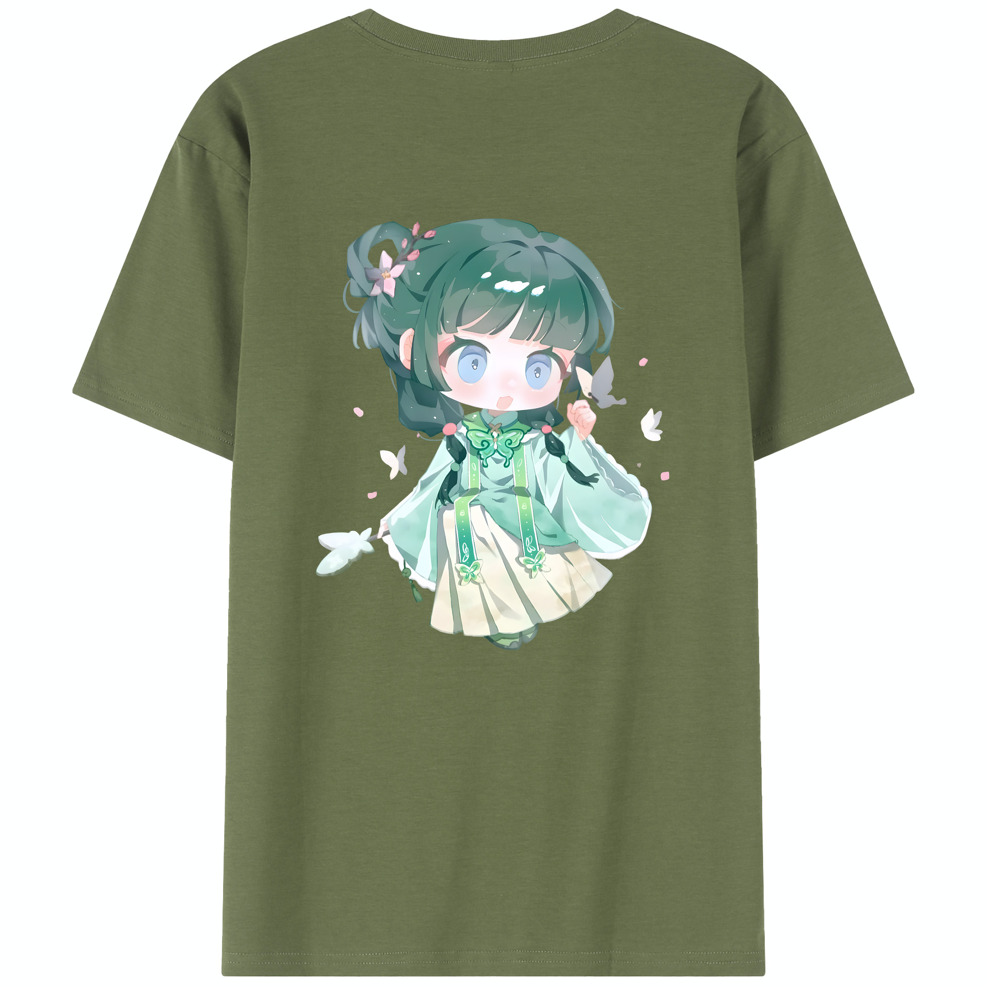 （画像用） 薬屋のひとりごと The Apothecary Diaries 綿100％半袖Tシャツ（背面プリント）